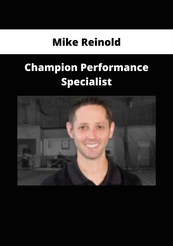 Champion Performance Specialist By Mike Reinold