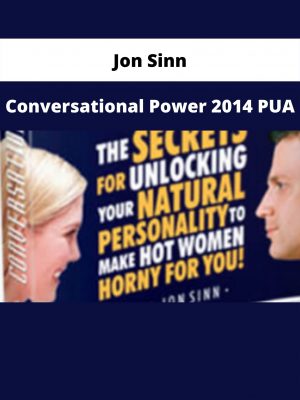 Conversational Power 2014 Pua By Jon Sinn