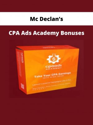 Cpa Ads Academy Bonuses By Mc Declan’s