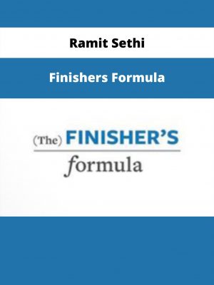 Finishers Formula By Ramit Sethi