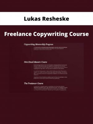 Freelance Copywriting Course By Lukas Resheske