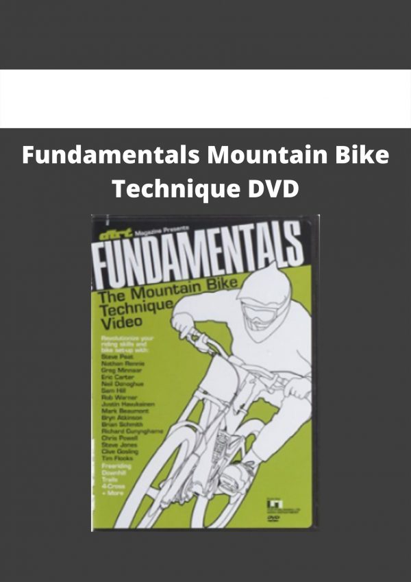 Fundamentals Mountain Bike Technique Dvd