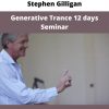 Generative Trance 12 Days Seminar By Stephen Gilligan
