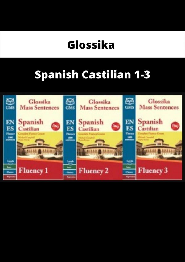 Glossika – Spanish Castilian 1-3