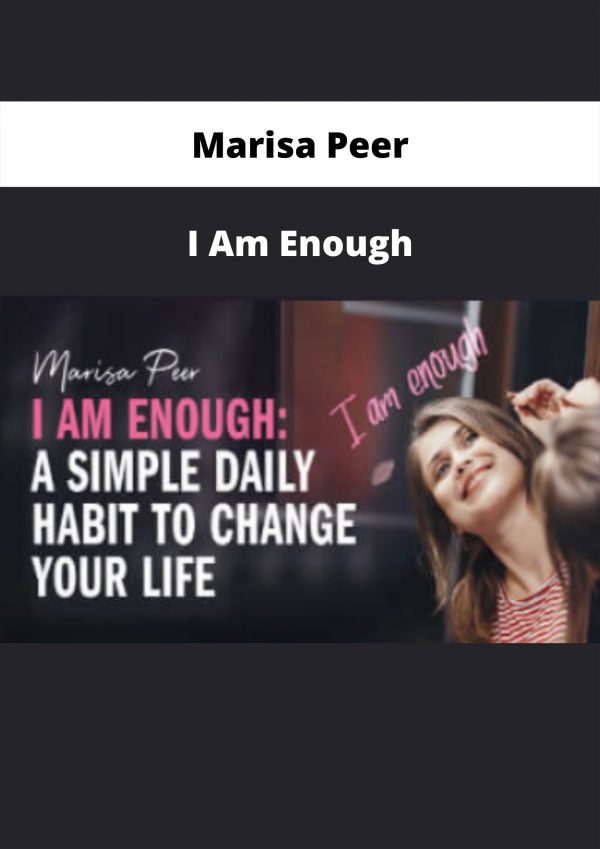 I Am Enough By Marisa Peer