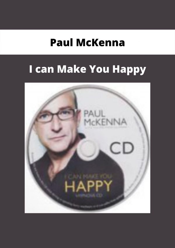 I Can Make You Happy By Paul Mckenna