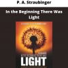 In The Beginning There Was Light By P. A. Straubinger