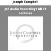 Jcf Audio Recordings All 71 Lectures By Joseph Campbell