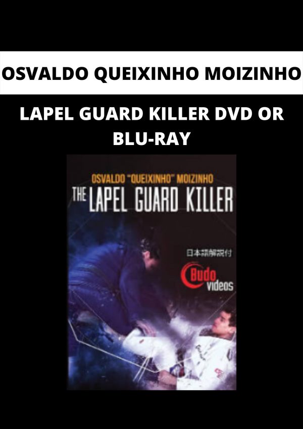 Lapel Guard Killer Dvd Or Blu-ray By Osvaldo Queixinho Moizinho