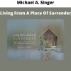 Living From A Place Of Surrender By Michael A. Singer
