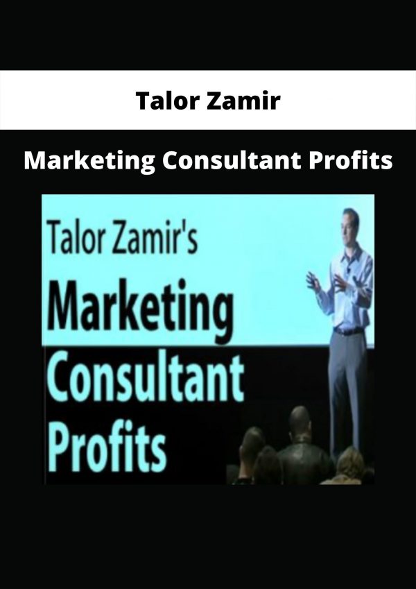 Marketing Consultant Profits By Talor Zamir