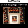 Modern Stage Hypnosis Course By Geoff Ronning