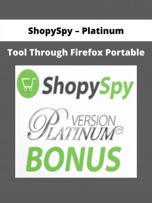 Shopyspy – Platinum – Tool Through Firefox Portable