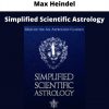 Simplified Scientific Astrology By Max Heindel