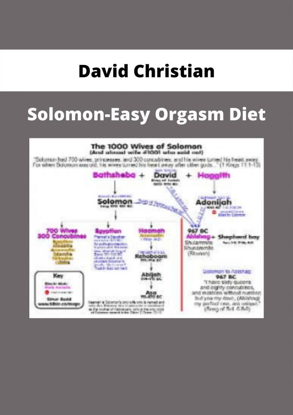 Solomon-easy Orgasm Diet By David Christian