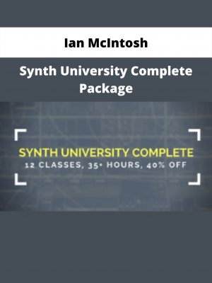 Synth University Complete Package By Ian Mcintosh