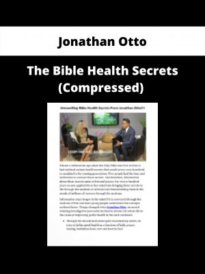 The Bible Health Secrets (compressed) By Jonathan Otto