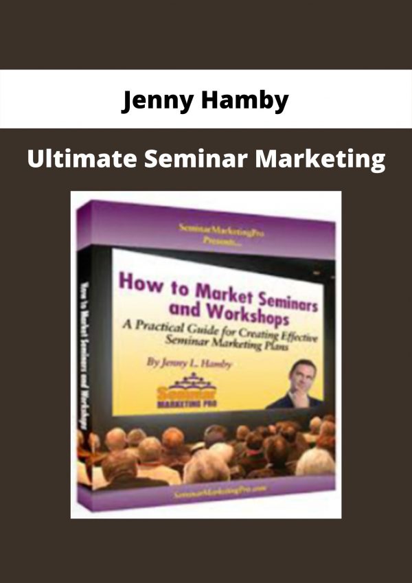 Ultimate Seminar Marketing By Jenny Hamby