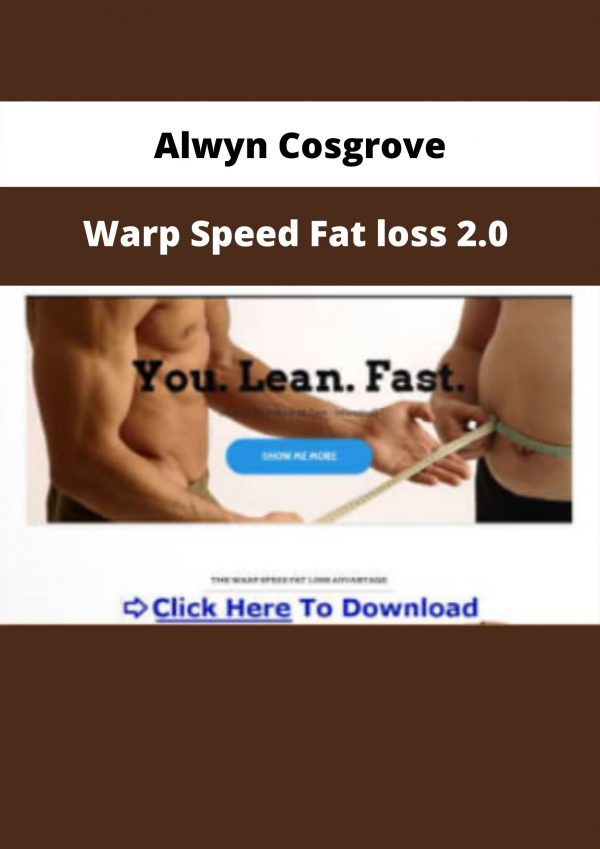 Warp Speed Fat Loss 2.0 By Alwyn Cosgrove