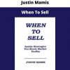 When To Sell By Justin Mamis