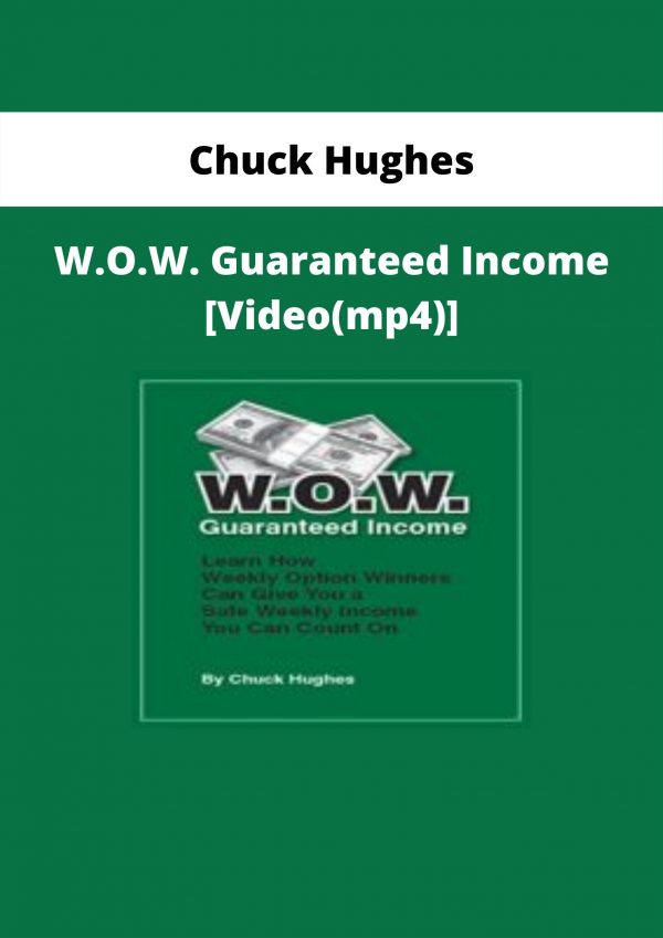 W.o.w. Guaranteed Income [video(mp4)] By Chuck Hughes