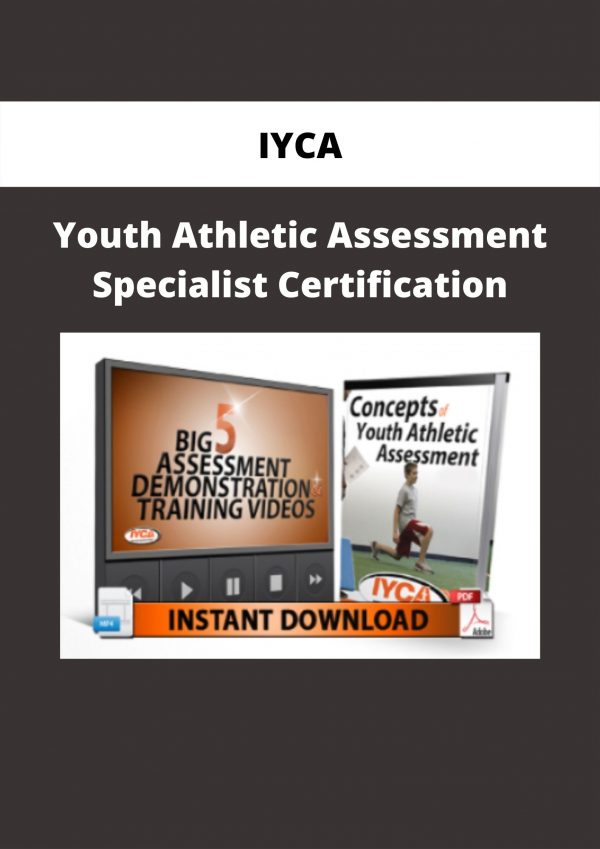 Youth Athletic Assessment Specialist Certification By Iyca