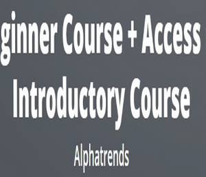 Alphatrends – Beginner Course + access to Introductory Course