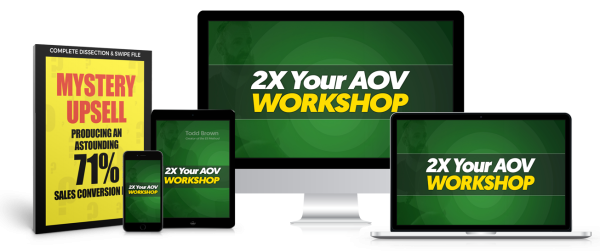 Todd Brown – 2x Your Aov Virtual Workshop