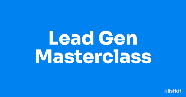 Alex Gray – Lead Gen Masterclass