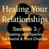 Healing Your Relationships, Session 3: Clearing & Opening The Sacral And Root Chakras