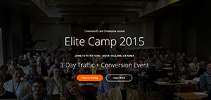 Conversionxl, Dreamgrow – Elite Camp 2015