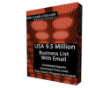 Sales Leads Lists – USA 9.5 Million Business List with Email