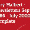 Gary Halbert – Newsletters Sept 1986 – July 2000 Complete