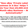 Mark Wallace – The eBayer’s Private Label Business In A Box