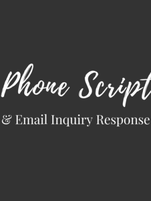 Alex Chalkley – Phone Script + Email Inquiry Response Bundle Guide