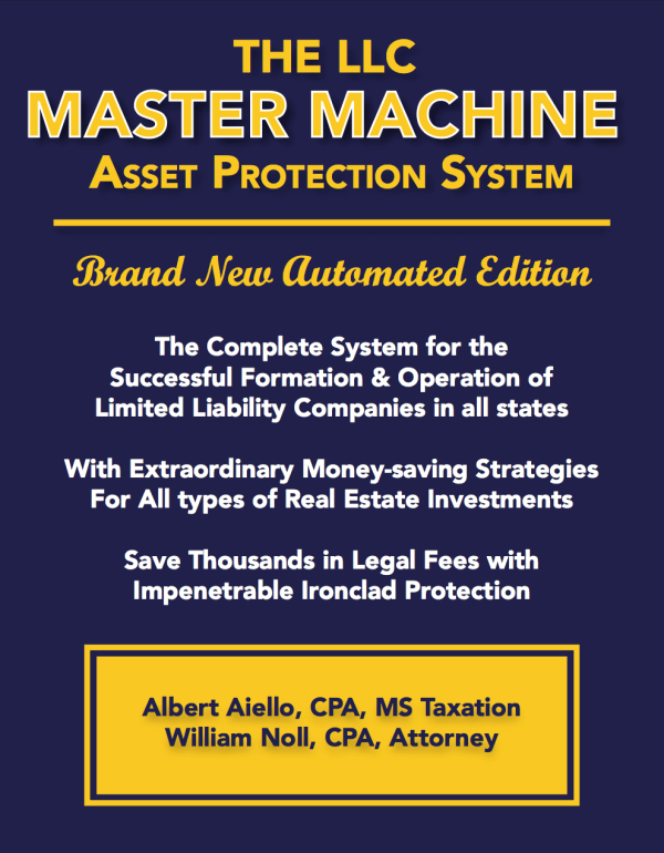 Al Aiello – LLC Master Machine Asset Protection System