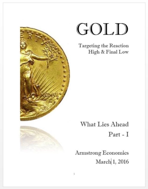 Armstrongeconomics – The 2016 Gold Report I & II