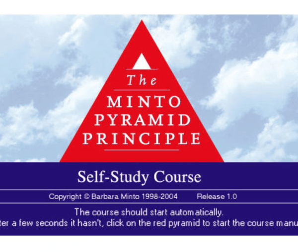 Barbara Minto – The Minto Pyramind Prinicple