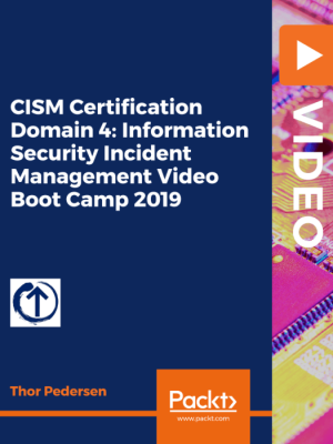 CISM Certification Domain 4- Information Security Incident Management Video Boot Camp 2019