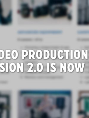 Caleb Wojcik – DIY Video Production Guide 2.0