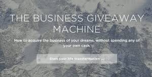 Carl Allen – Business Giveaway Machine – Coaching Program