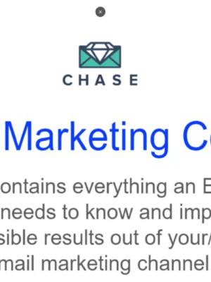 Chase Dimond – Ecommerce Email Marketing Course