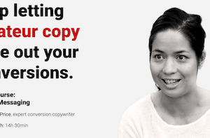 ConversionXL Product Messaging and Sales Page Copywriting