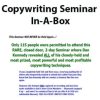 Dan Kennedy – Copywriting Seminar In-A-Box