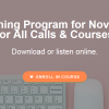 Group Coaching Program for Novelists: Portal for All Calls & Courses