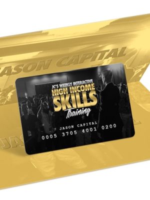 Jason Capital – Jason Capital’s Weekly Interactive High-Income Skills Training Mentorship