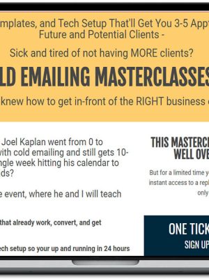 Joel Kaplan – Cold Email Masterclasses