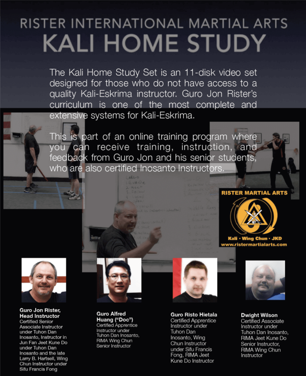 Jon Rister – Kali Home Study Set