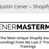 Justin Cener – Shopify Live Success Training