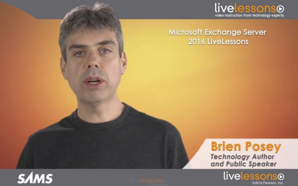 Livelessons – Microsoft Exchange Server 2016